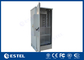 Armadio esterno per telecomunicazioni ISO9001 Armadio per batterie da esterno impermeabile da 20U con rack da 19 pollici