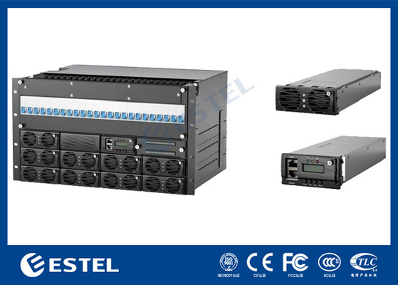 DC48V 450A Sistema di alimentazione di riserva 19 pollici 6U Rectificatore di potenza standard