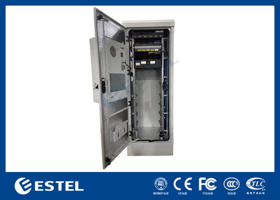 ET7575180A-33U Gabinetto a doppia parete Montato a pavimento Gabinetto di alimentazione 48V Telecom