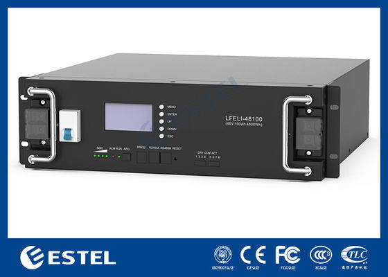 Batteria al litio ferro fosfato da 48V100Ah per sistema di alimentazione per telecomunicazioni