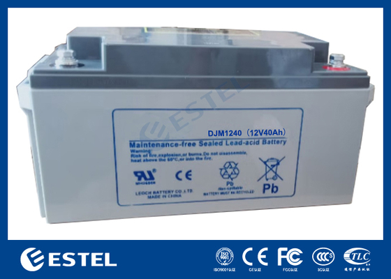 ESTEL DJM1240 12V 40Ah Batteria Compatta al Piombo Acido Soluzione di Alimentazione Affidabile per Telecomunicazioni e Sistemi di Backup