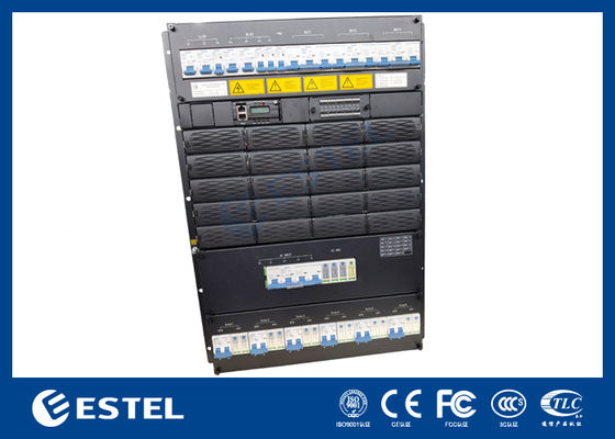 Alimentatore per sottostruttura 15U 3000W 48V 650A Ingresso AC Sistema di alimentazione per telecomunicazioni