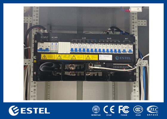 Gabinetto elettrico per telecomunicazioni all'aperto con rettificatori e MPPT per impianti di carbone e cantieri minieri da 9 kW a 18 kW Scalabile