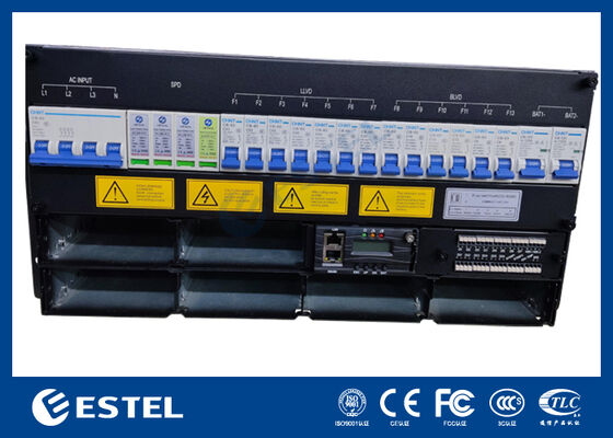 5U Industrial Intelligent Telecom Rectifier Solution AC a DC48V con gestione remota