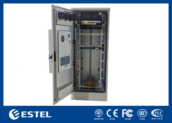 40U Outdoor Telecommunication Intelligent Power Cabinet con raffreddamento ad aria condizionata