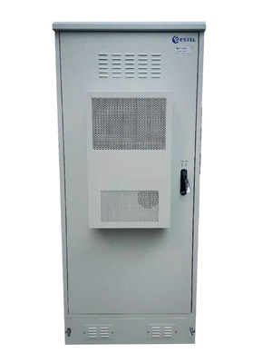 Armadio per attrezzature da esterno a pavimento Rack da 19 pollici impermeabile a parete singola 20U