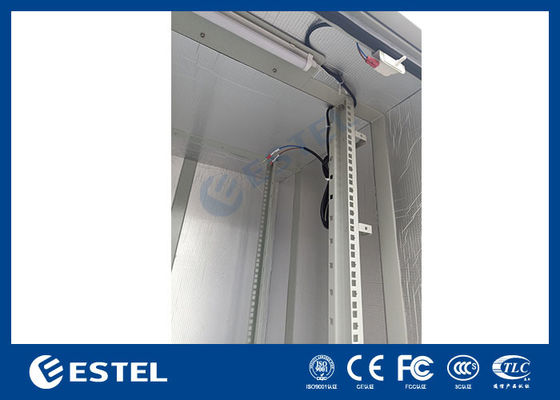 Compatto 20U IP55 gabinetto esterno con condizionatore d'aria opzionale 500w per le apparecchiature di rete