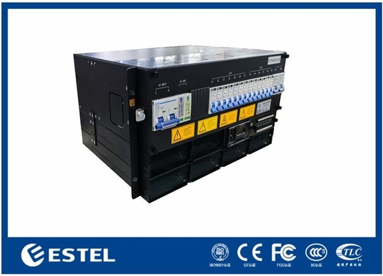Sistema di alimentazione a corrente continua di 312 kW 5U Subrack, ingresso 220VAC, uscita 43 58VDC, efficienza > 96%, moduli rettificatori ≤ 2 kg, montatura a rack da 19 pollici