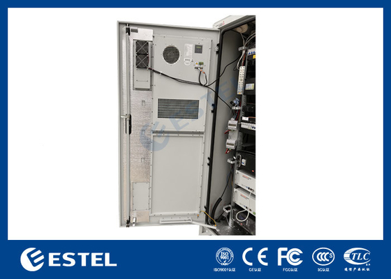 40U Standard 19inch Outdoor Enclosure Hybrid Power Cabinet con energia solare e sistema di alimentazione