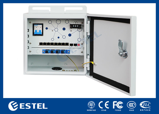 Casella di commutazione PEO esterna Modello EB2082SGGPE-120 Casella di commutazione Ethernet impermeabile