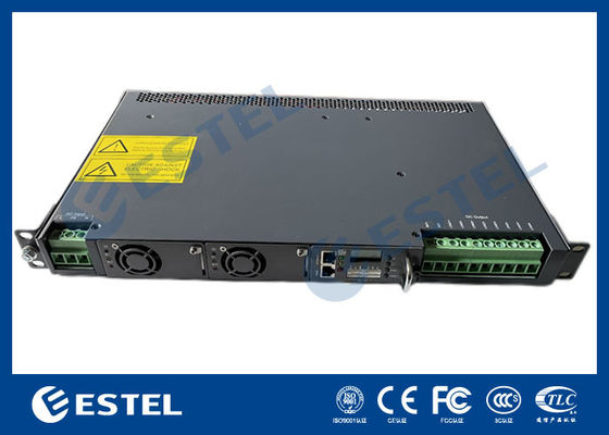 1U Rack Mount Telecom DC Power System con distribuzione integrata e controller intelligente