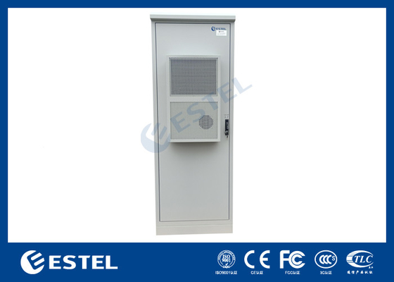 IP55 33U Armadio esterno 1 compartimento con scaffale per batterie e distribuzione di energia