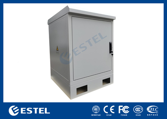 Armadio server esterno 17U con rack da 19 pollici e ventilatore DC48V per il raffreddamento