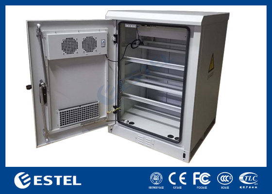 Armadi a terra con ventole per la ventilazione, armadi di batterie per telecomunicazioni OEM ODM