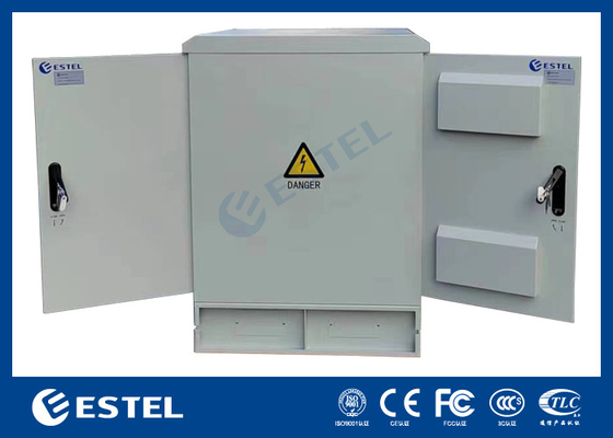 20U doppia porta cabina elettrica esterna con contenitore di ventilazione ausiliaria
