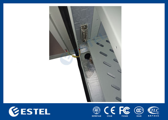 Compatto 20U IP55 gabinetto esterno con condizionatore d'aria opzionale 500w per le apparecchiature di rete