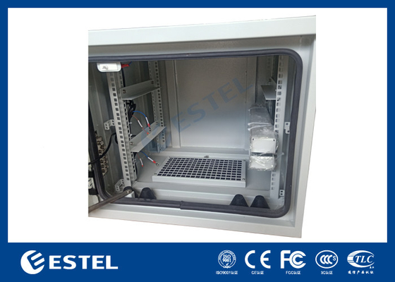 19 pollici 9U interno dimensione esterno Telecom Gabinetto Con Due AC220V 50Hz Ventilatori ET6060500A-9U