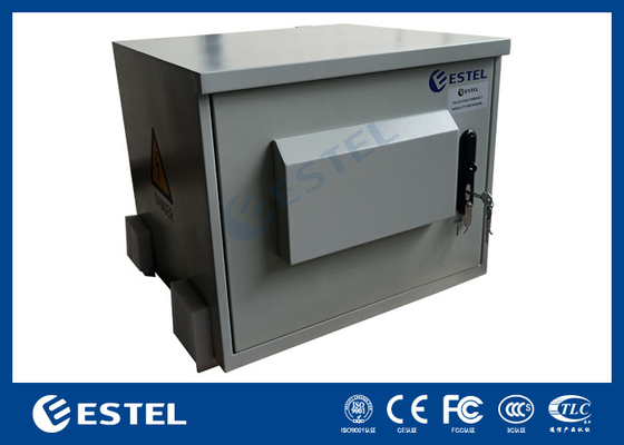 Poliestere in polvere rivestimento esterno telecom cabinet con due ventilatori AC220V 50Hz ET6060500A-9U