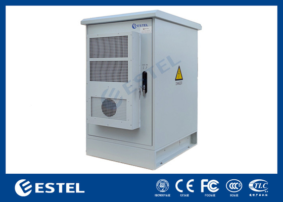 22U Outdoor Telecom Enclosure Climatizzante Elettronica Gabinetto Disegno di distribuzione di energia personalizzato
