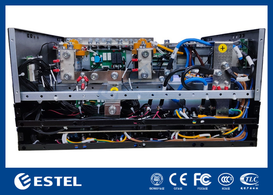 Soluzione di alimentazione CC compatta da 3–9kW montabile su rack 6U, alta efficienza >96%, raddrizzatori modulari da 3000W, ingresso CA flessibile