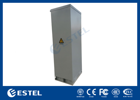 40U Outdoor Telecom Cabinet con condizionatore d'aria raffreddamento viti in acciaio inox e dadi per una maggiore resistenza alla corrosione