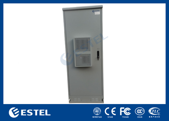 40U Outdoor Telecom Cabinet con condizionatore d'aria raffreddamento viti in acciaio inox e dadi per una maggiore resistenza alla corrosione
