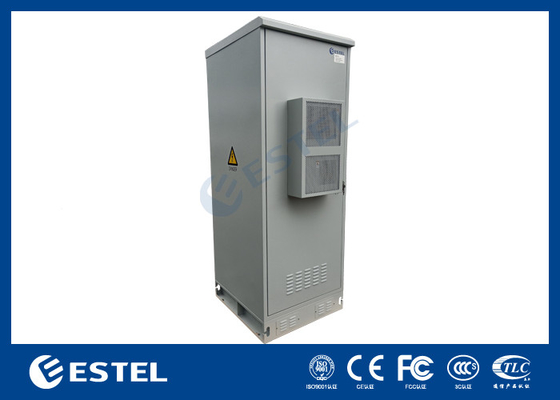 IP55 Armadio per apparecchiature per telecomunicazioni all'aperto galvanizzato con sistema rettificatore 200A