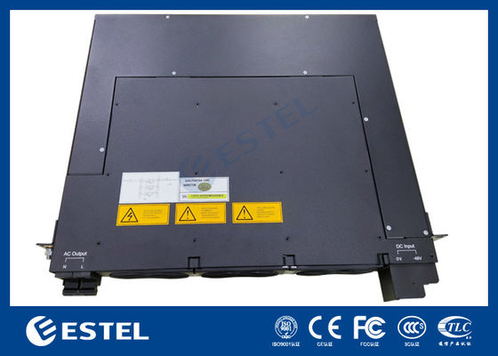 Convertitore DC/AC 1U compatto da -48VDC a 220VAC per sistema di alimentazione telecom