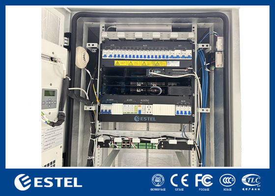 30kw 9U Sistema di distribuzione dell'alimentazione del raddrizzatore intelligente per telecomunicazioni montato su rack con LLVD BLVD