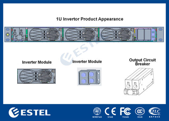 Compatto -48VDC a 220VAC Invertitore di corrente continua a corrente alternata