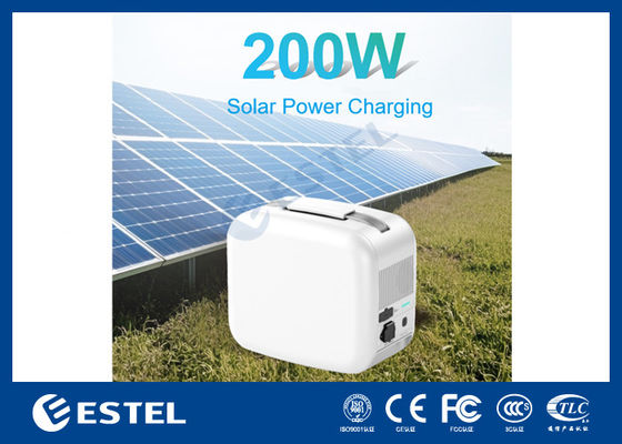ESTEL eCandle 1KWH Stazione elettrica portatile LiFePO4 Batteria Carica solare 300W Output UPS Backup