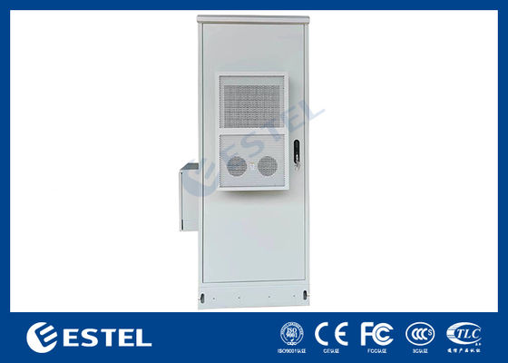 Armadio per telecomunicazioni all'aperto con PDU e Side Box 40U IP55 Livello di protezione 2000W Capacità di raffreddamento 220VAC/48VDC Voltaggio di ingresso