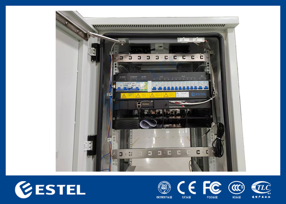 Armadio per telecomunicazioni da esterno con sistema di alimentazione per telecomunicazioni da 24kW, alimentatore CC, armadio per apparecchiature di telecomunicazione