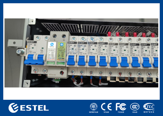 Sistema di alimentazione per telecomunicazioni per esterni - Raddrizzatore 30U Armadio per esterni con sistema di alimentazione CC per telecomunicazioni scalabile da 9kW a 18kW