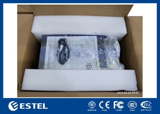 Sistema di alimentazione telecomunicazioni -48VDC con capacità di 9kW e funzioni di controllo e monitoraggio remoto