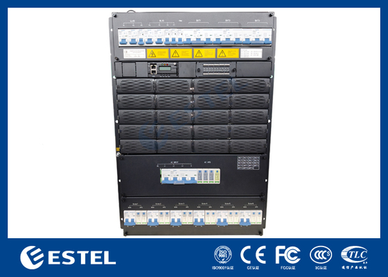 Alimentatore per sottostruttura 15U 3000W 48V 650A Ingresso AC Sistema di alimentazione per telecomunicazioni