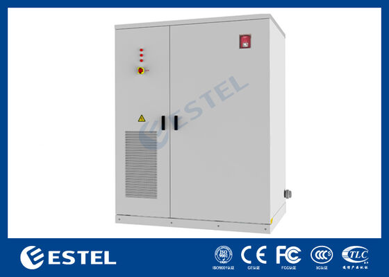 Sistema di alimentazione per telecomunicazioni con potenza nominale di carica e scarica di 100kW con sistema software avanzato di controllo e funzionamento