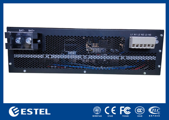 Sistema di alimentazione CC modulare da 18kW 3U rack-mount per telecomunicazioni, con raddrizzatori modulari da 3kW