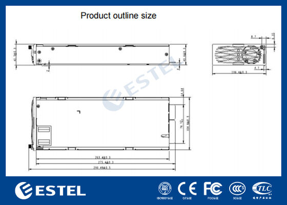 Modulo di inverter di comunicazione IP123000G2A con 3 porte       AC/DC Input/Output, ampio range di temperatura e monitoraggio intelligente per la gestione della rete