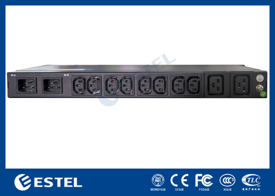 48VDC Telecom Power Distribution Unit (PDU) Sistema modulare montato su rack con ingressi multibatteria, interruttori di carico e monitoraggio remoto per sistemi di comunicazione