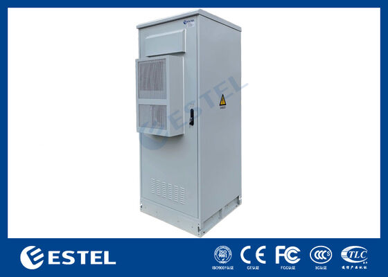 Alimentatore raddrizzatore telecomunicazioni da 24kW in armadio esterno IP65 38U a temperatura controllata