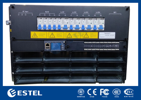 DC48V 7U 36kw Rettificatore industriale Sistema di supporto Gestione remota RS485