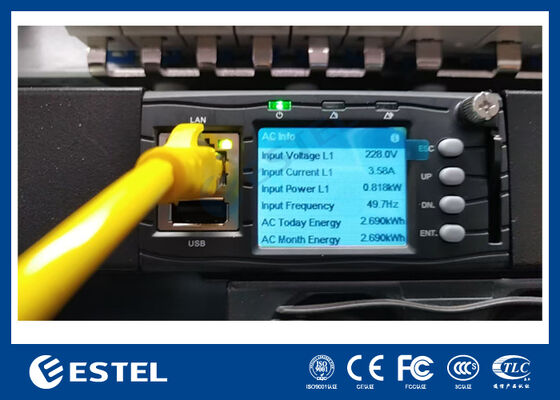 13U Hybrid Energy Telecom Power Core with 30kW PV Solar Power and 16kW Rectifier Power