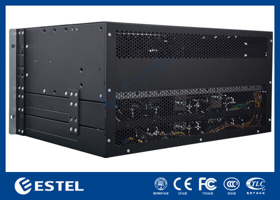 21U IP55 Gabinetto di telecomunicazioni integrato con sistema rettificatore DC48V 24kw LLVD BLVD