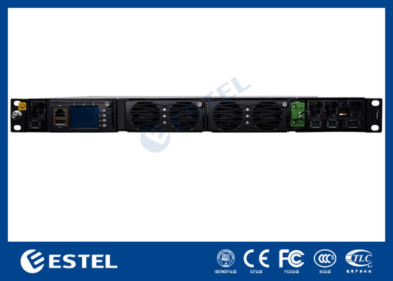 1U 8kW Telecom Rectifier Power con gestione SNMP e compatibile sia con moduli da 3000W che da 4000W