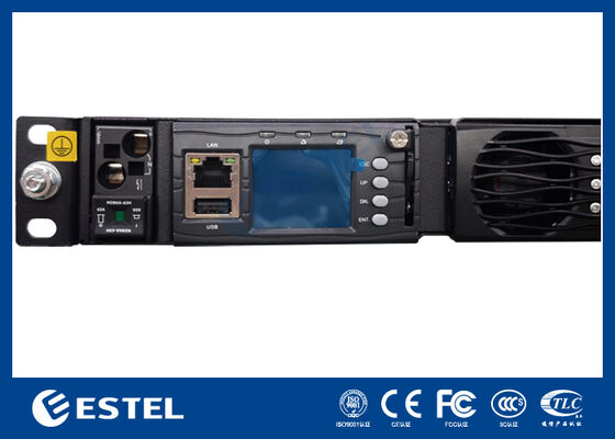 1U 8kW Telecom Rectifier Power con gestione SNMP e compatibile sia con moduli da 3000W che da 4000W