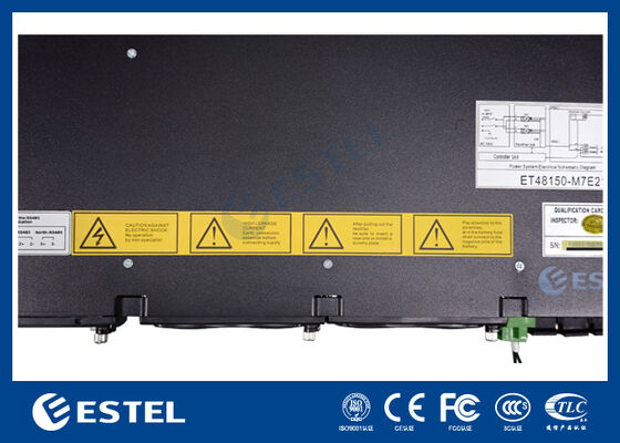1U 8kW Telecom Rectifier Power con gestione SNMP e compatibile sia con moduli da 3000W che da 4000W