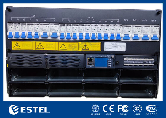 Sistema di alimentazione DC compatto 4U per reti di telecomunicazioni e infrastrutture di comunicazione