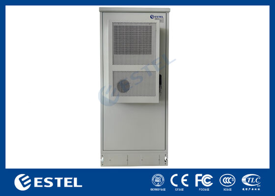 IP Grade Protected Outdoor 32U Floor Cabinet for Telecommunication Critical Infrastructure