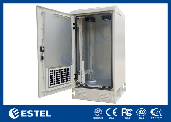 Compatto 20U IP55 gabinetto esterno con condizionatore d'aria opzionale 500w per le apparecchiature di rete
